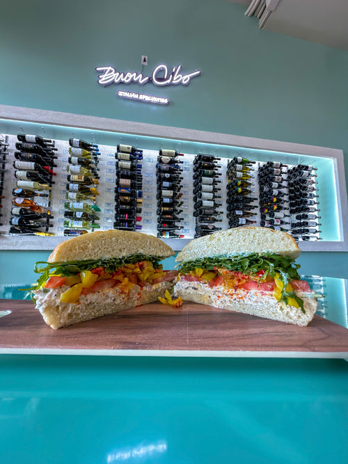 Albacore Tuna sandwich at Buon Cibo Italian Specialties