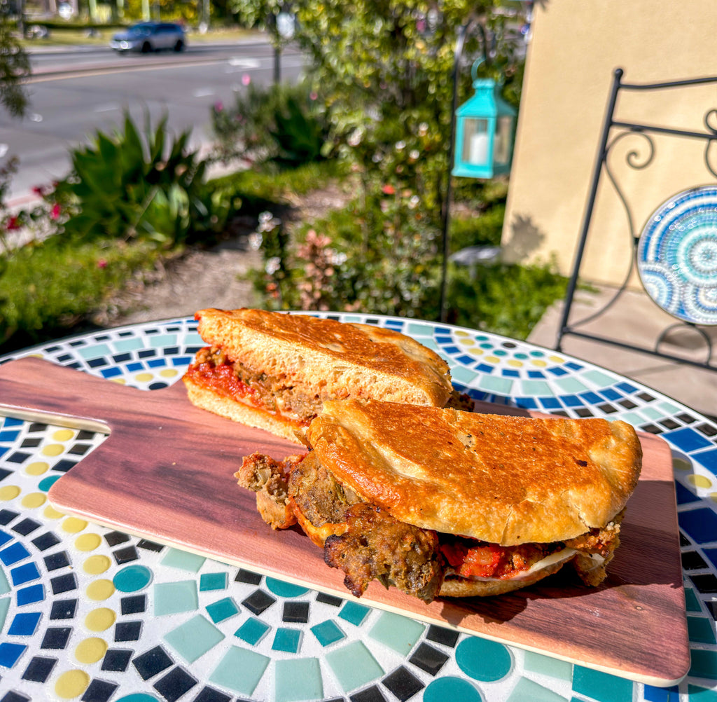 Meatball sandwich at Buon Cibo Italian Specialties