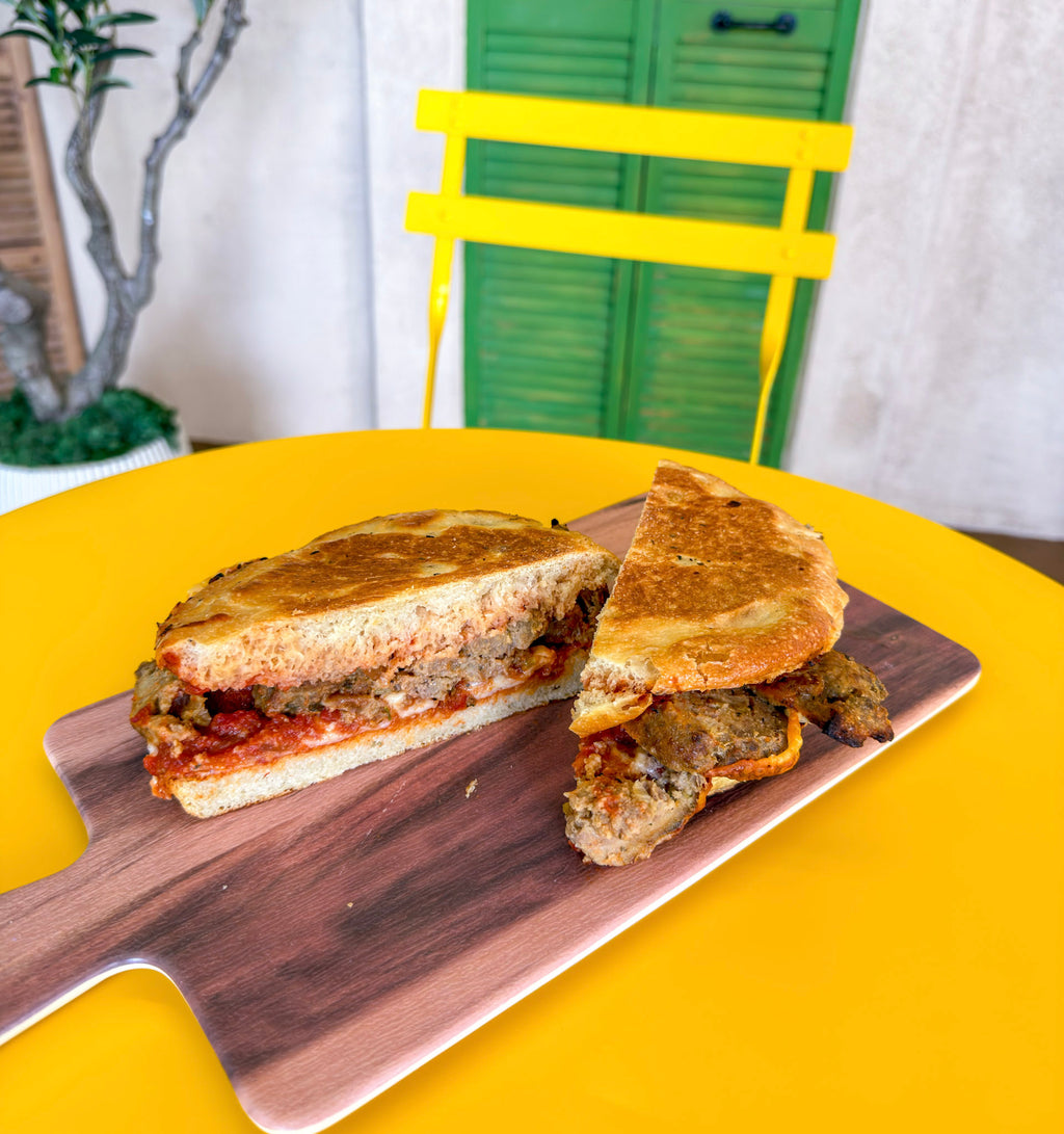 Meatball sandwich at Buon Cibo Italian Specialties
