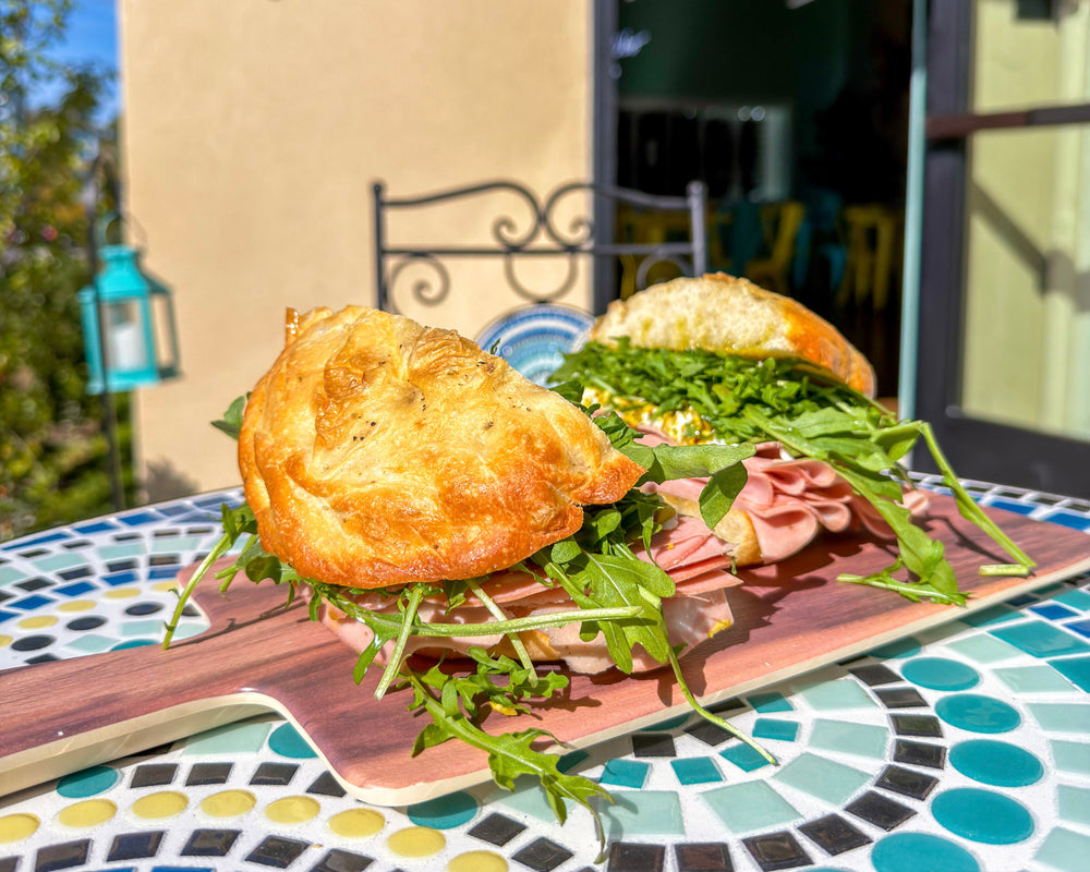 Mortadella sandwich