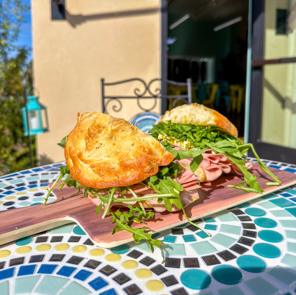 Mortadella sandwich at Buon Cibo Italian Specialties